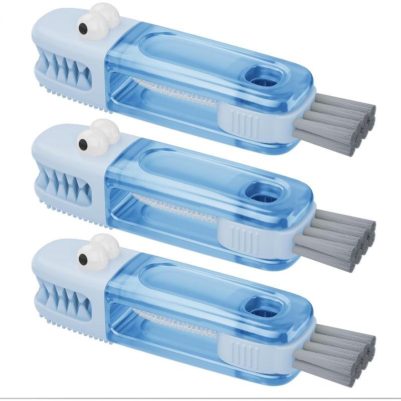 3pcs Cup Lid Gap Cleaning Brush Set, Multifunctional Bottle Cleaning Brush, Silicone Cup Lid Gap Cleaner