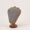 Luxury Necklace Display Stand, Wooden Portrait Model Counter, Pendant Display Stand, Jewelry Display Prop