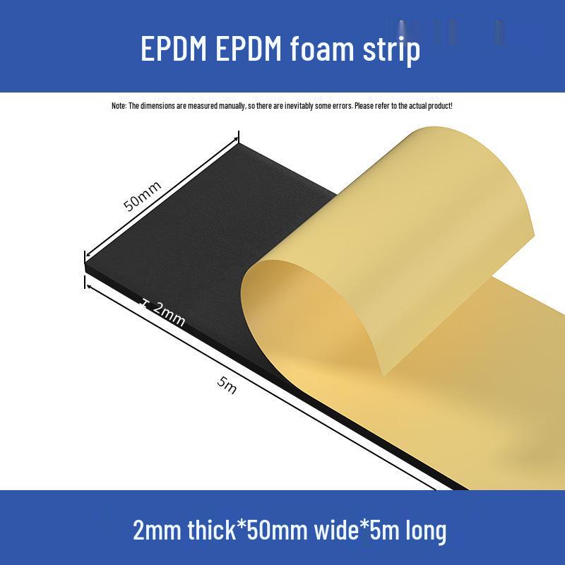 Self-adhesive EPDM Foam Sealing Strip for Cabinets and Electrical Boxes