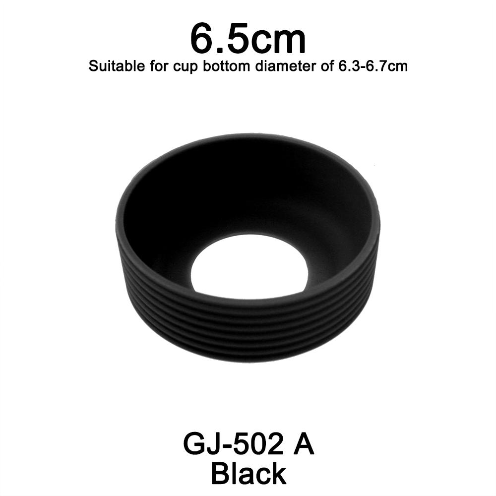 1Pc 6.5CM 16G 15 Colour Threaded Soft Silicone Cup Bottom Cover Wear Resistant Ring Sleeve Sheath Anti Slip Good Toughness