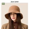 Designer Japanese Light Board Wool Fisherman Hat, Women's Foreign Style Counter Quality Shows the Face of Small Felt Basin Hat Tide