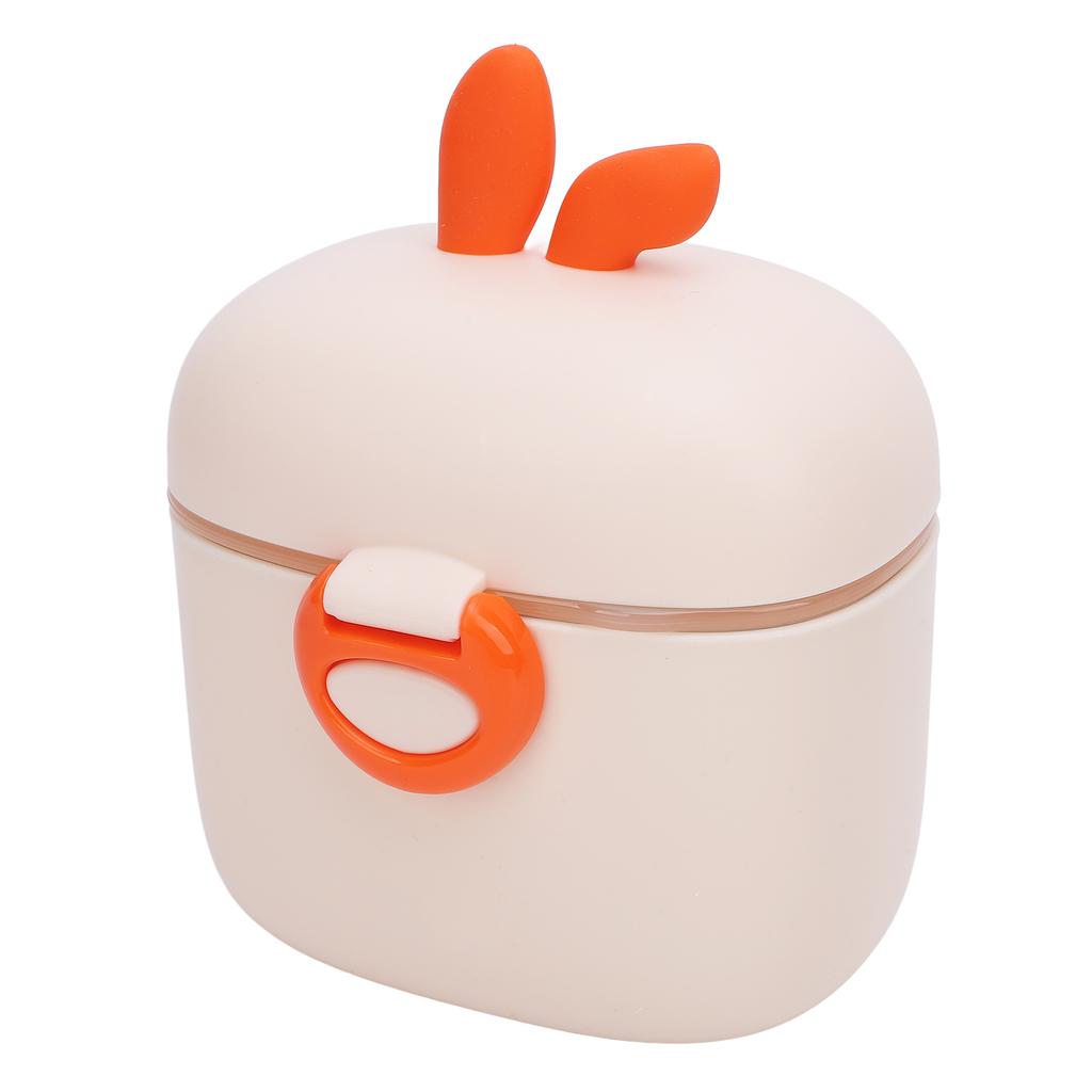 Baby Formula Dispenser Holder PP Bunny Shaped Large Capacity Sealed Milk Powder Storage Container