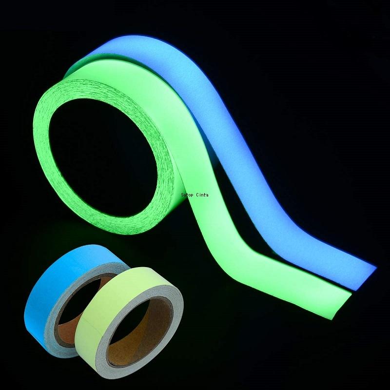 3M Blau Glow In The Dark Band Warnstreifen Fluoreszierende Licht Lagerung Klebstoff Aufkleber Für Treppen Wände Schritt Sicherheit Ausgänge Zeichen