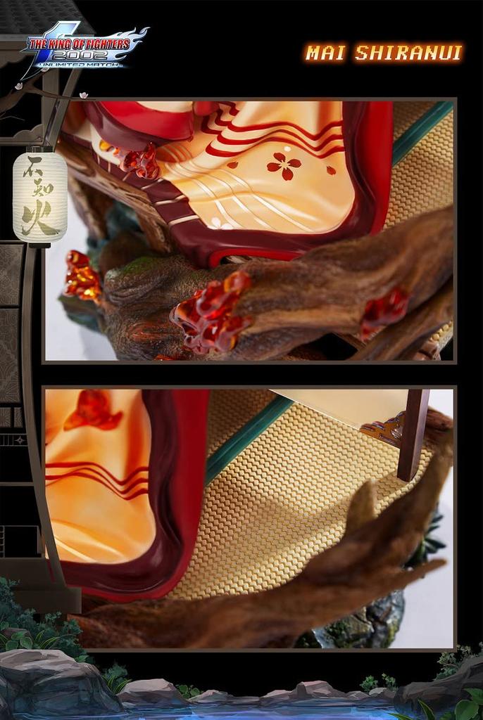 Unique Art Studio THE KING OF FIGHTERS 2002 UNLIMITED MATCH Mai Shiranui scale polystone painted finished figure 1/4
