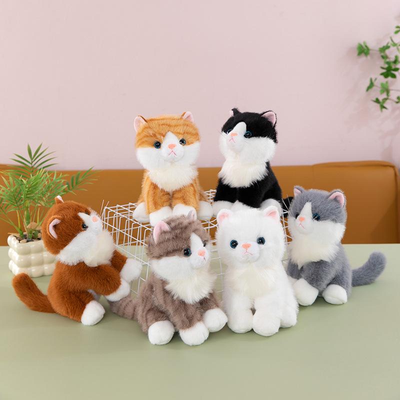 Adorable Kitten Plush Toy - Perfect Companion Gift for Kids