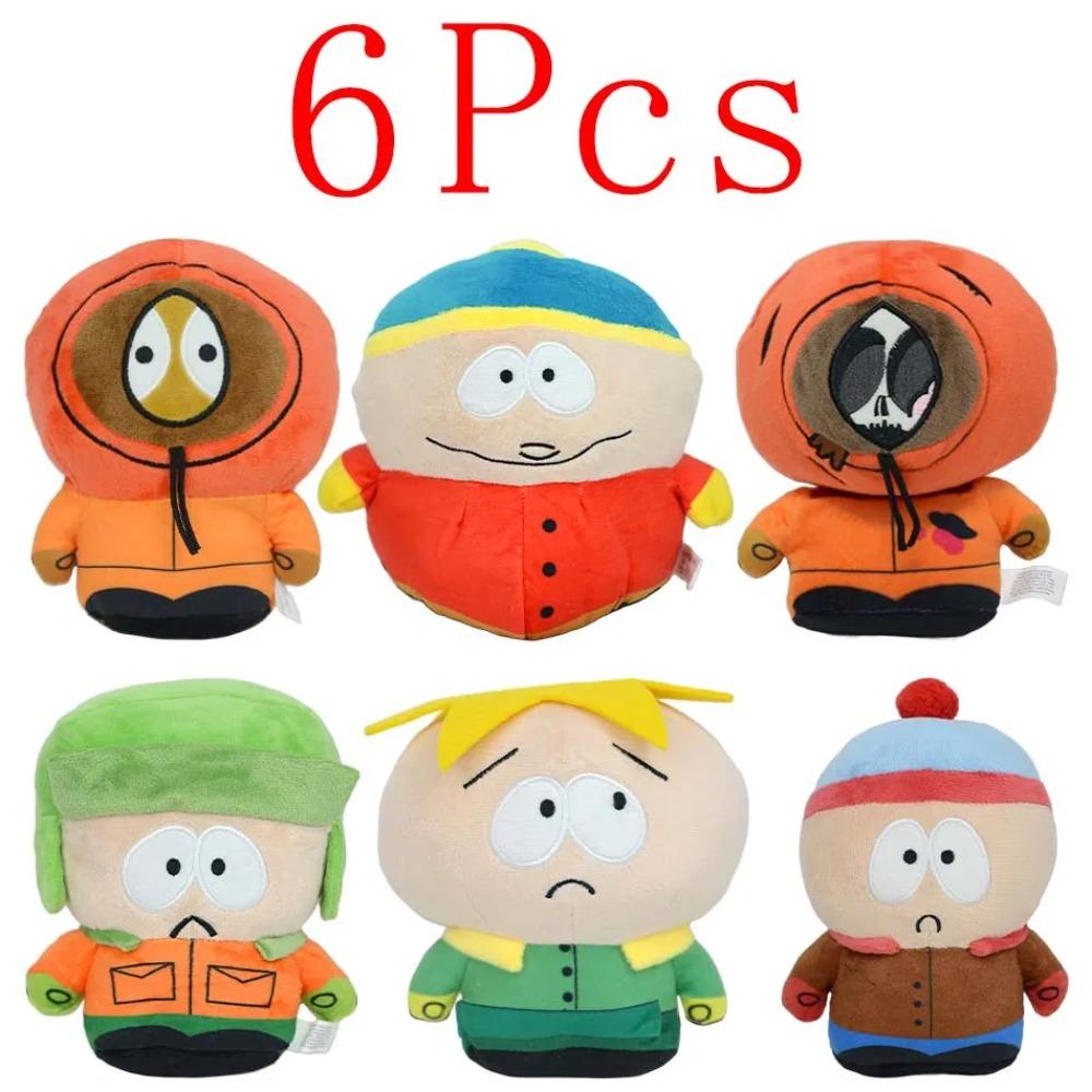 South Park Toy Cartoon Plush Dolls Stan Marsh Kyle Browski Eric Theodore Cartman Plush Pillow Toy Children's Birthday Gift