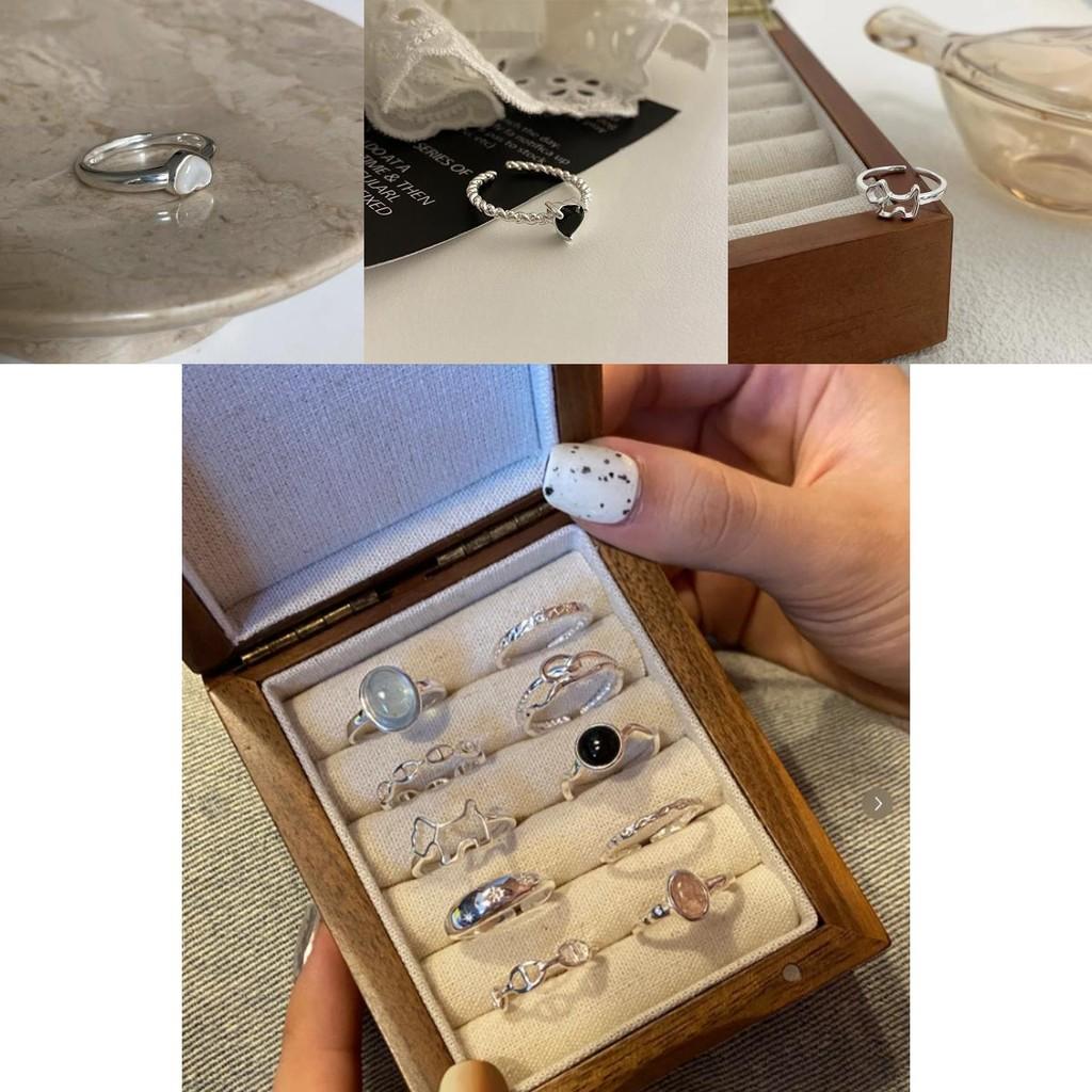 Stunning 925 Sterling Silver Geometric Ring With Zirconia Stones For Women Fashion Accessory