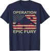 Epische Wut Taktische Action Grafik Operation Epische Wut Unisex T-Shirt