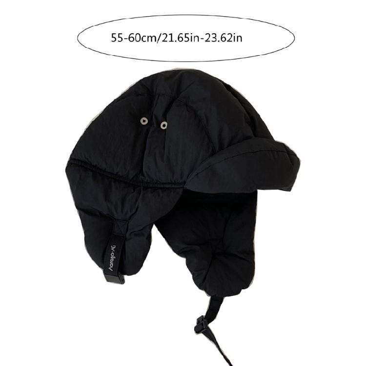 Warm Hood Hat Thicken Trapper Hat Hat Cold Weather Insulated Outdoor for Skiing