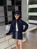 M Series Women's Casual Sportswear Set: High-End Cardigan & Short Jacket for Spring/Autumn 2024