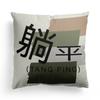 Modern Simple and Popular Short Plush Pillowcase Home Sofa Pillowcase Fun Decorative Pillowcase