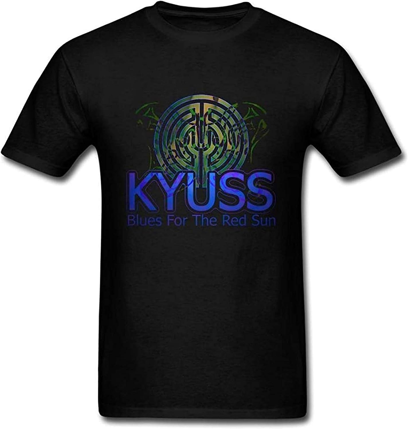Datum Men s Kyuss Band Blues for The Red Sun T Shirt Black XXL чёрный