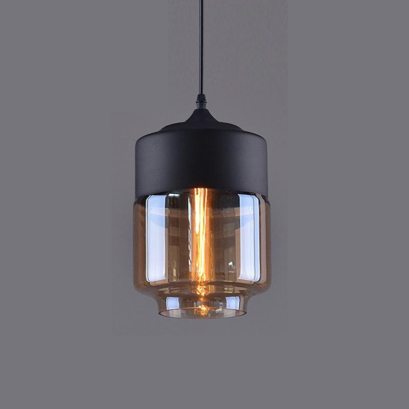 Nordic Retro Glass Pendant Light for Dining, Living Room, Bar, Cafe