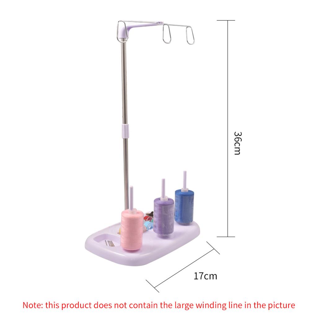 Wire Stand Multicolored Household Supplies Convenient Home Accessories Sewing Holder Multifunctional Thread Mount Spool Bracket