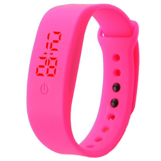 Children Silicone Strap LED Display Sports Bracelet Electronic Digital Watch