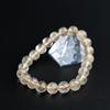 Eigado Rutilated Quartz 9mm 17cm Wrist Limited Natural Power Prayer Good Luck Feng Shui Bracelet, Stone, Circumference, One-of-a-Kind, Edition, Stone,
