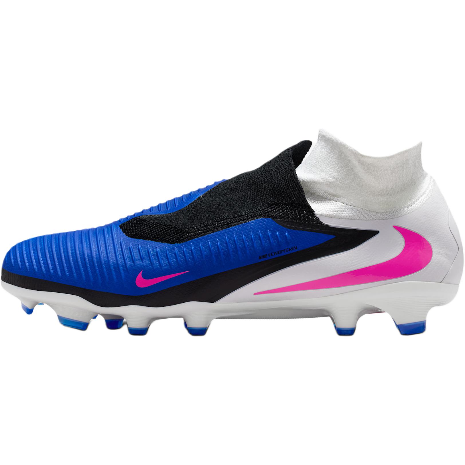 

Nike Фантом 6 Хай Про FG Racer Blue Унисекс Шиповки Белый Розово-Взрывной HQ2311-446 44.5