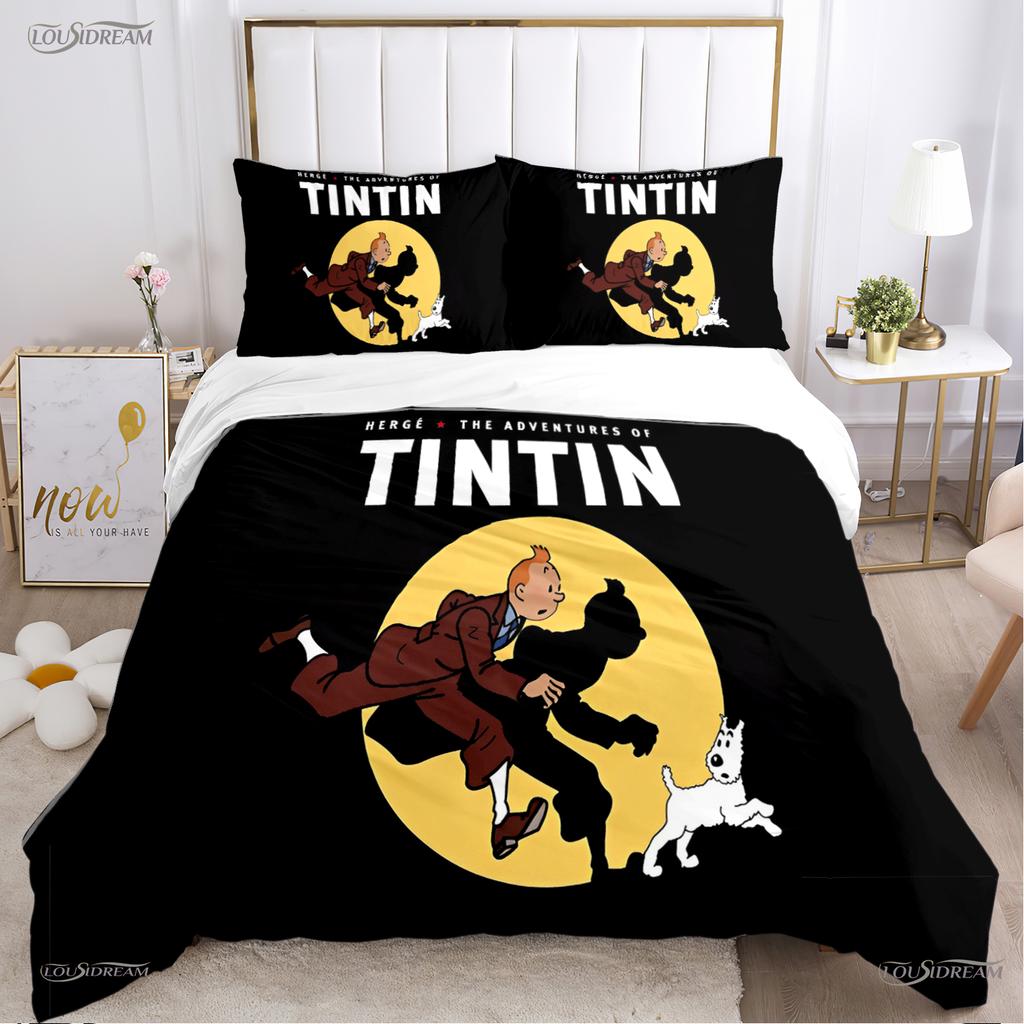 Comforter Casal Cartoon Dog Funny All Season Comforter Bedding Sets Soft And S Single/Double/Queen/King