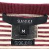 Gucci Made In Italy Border Pattern Tank Top M Bordeaux Women Used