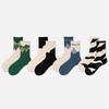 Asymmetrical A/B Style Couple Socks–Harajuku Mismatched Cotton Socks,Fun Casual Unisex Gift for Street Fashion Lovers