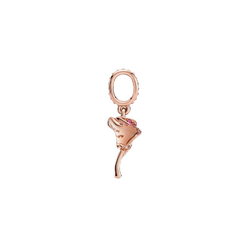 Pandora Rose Pendant Rose Gold Rose Gold