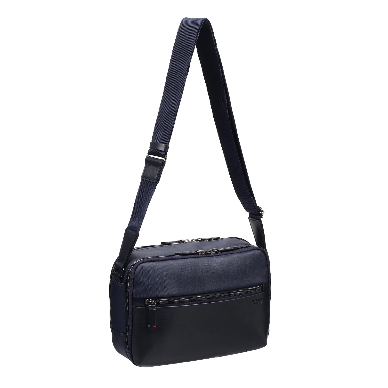 

[ultima] Men s Easy-care PU Synthetic Leather x Hardwearing Smooth Leather, Holds A5 Size [Dino] No. 68171