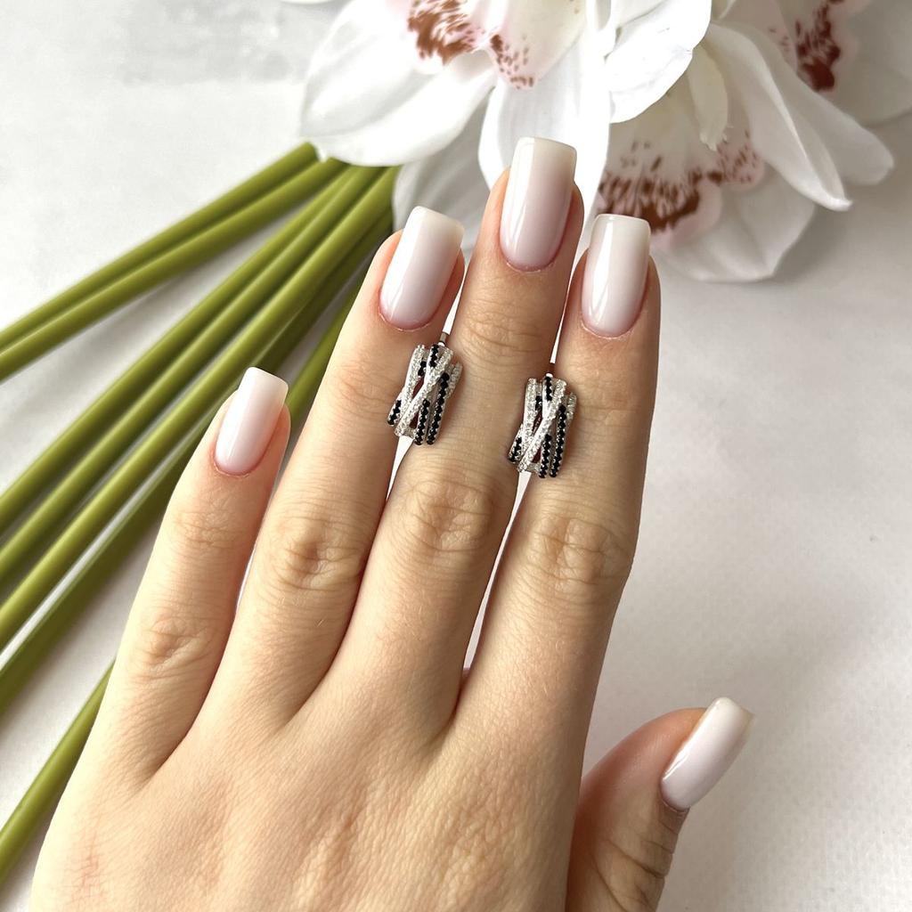 Kolczyki srebrne z cyrkoniami (2152651)