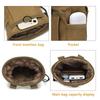 Outdoor 3-5L Nylon Dump Drop Pouch Recycle Waist Pack Bags Accessories Bag Pouches