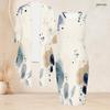 Women Plus Size Two Piece Set Printed Sleeveless Bodycon Dress 3 4 Sleeve Draped Cardigan
