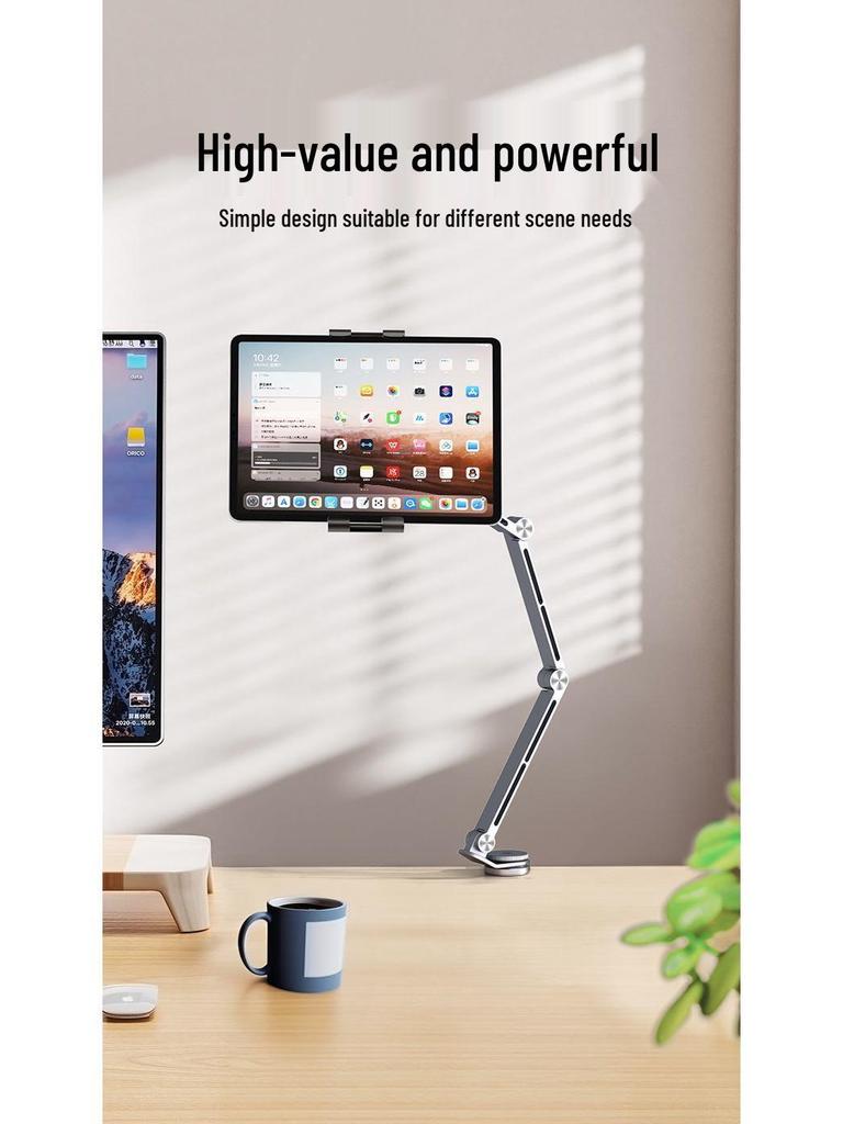Aluminum Adjustable Tablet & Computer Stand with Rotatable Articulating Arm