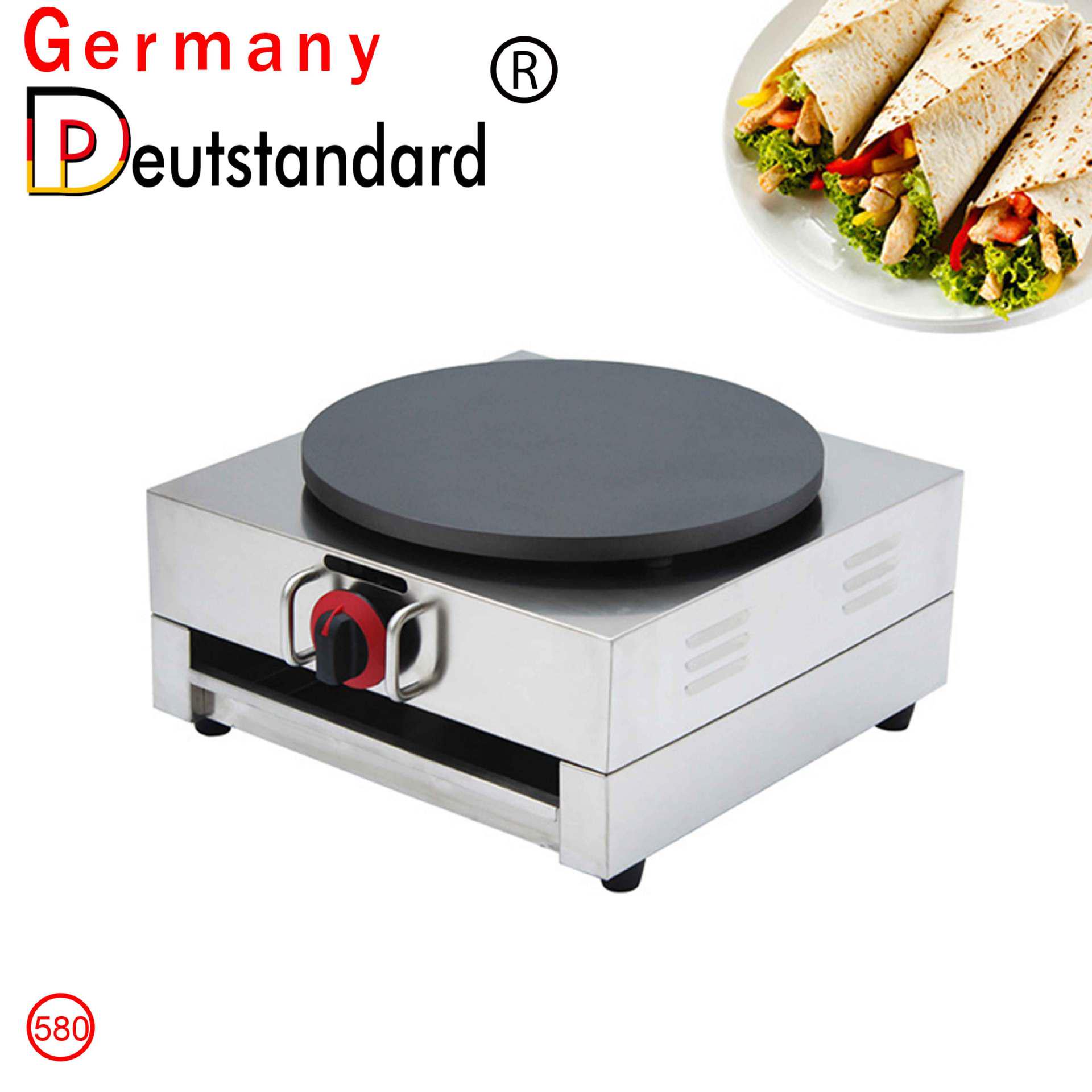 Double Burner Commercial Gas Crepe Maker