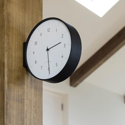 Interform Wall Clock CL-4464BK Arno Black