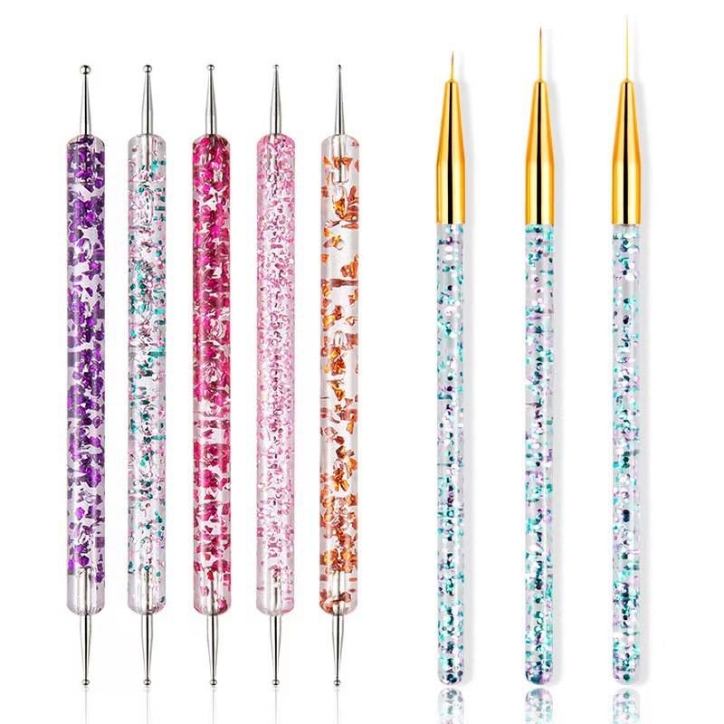 31-Piece and 32-Piece Nail Art Brush Sets - Comprehensive Tool Kit