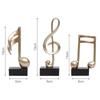 Resin Musical Notes Model Ornaments Living Room Wine Cooler TV Cabinet Desktop Decorative Crafts Desk Ornaments Home Decor