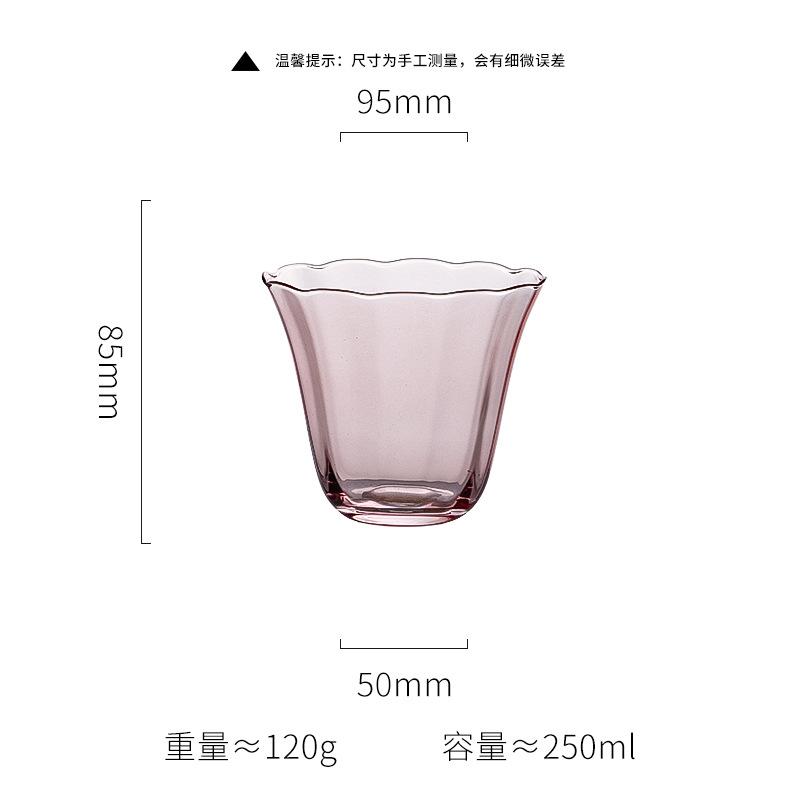 Pink Crystal Champagne Glass Floral Lace Martini Cocktail Cup for Girls