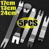 Interior Door Panel Clip Fastener Removal Set for Vehicle Universal Trim Removal Tool Kit No Scratch Plastic Pry Tool Kit