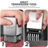 Meat Grinder Stainless Steel Hammer Mallet Pounder Tenderizer Machine Silver Tool