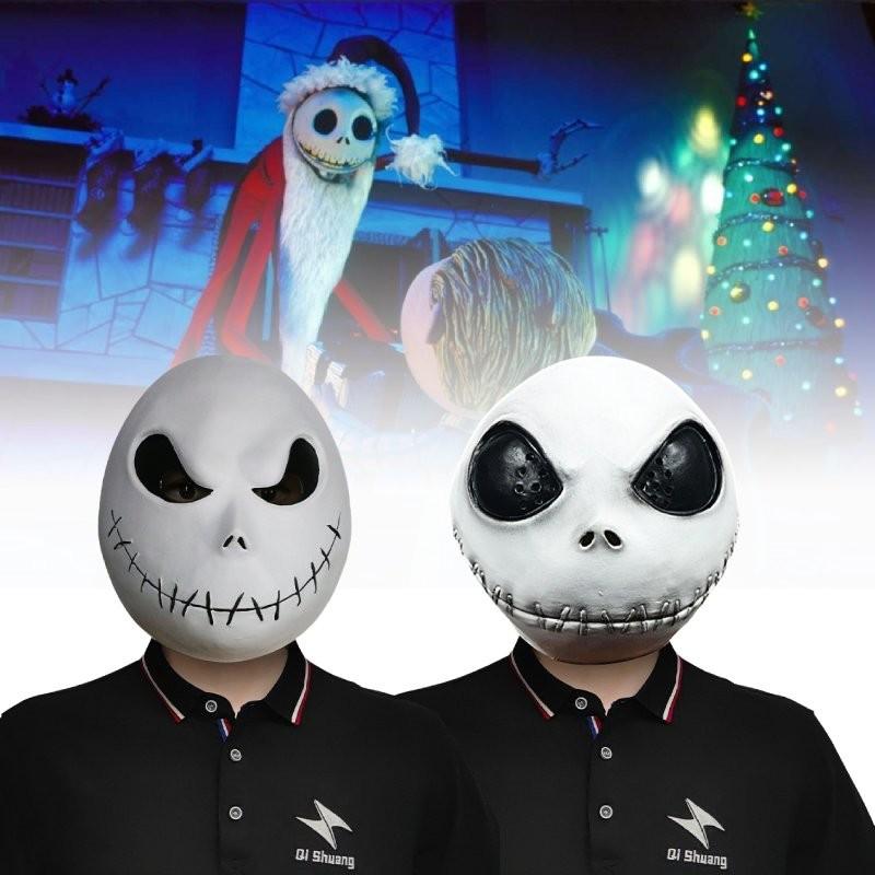 Classic Christmas Nightmare Scary Latex Mask For Fun Halloween Party Costumes