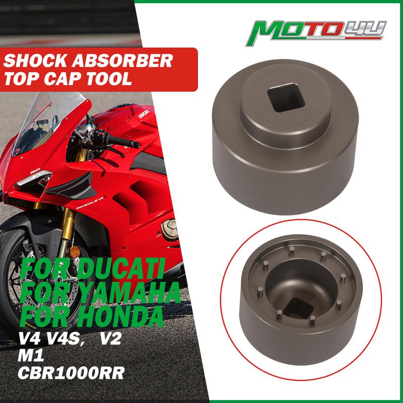 For DUCATI V4S V4 V2 For HONDA CBR1000RR For Yamaha M1 Aluminium Shock Absorber Top Cap Tool Motorcycle Parts disassembly Tools