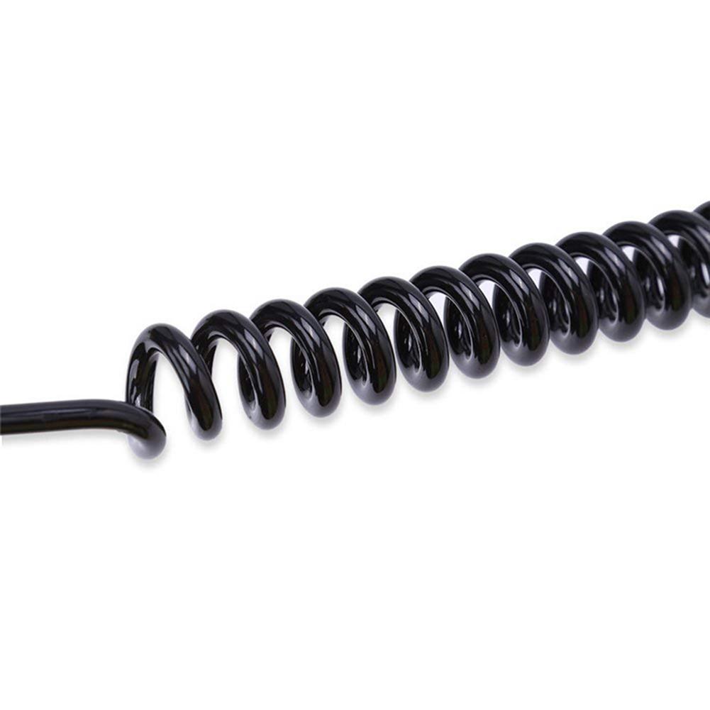 Surfboard Leash Maximum Tensile Length Up To 10 Feet Safety Board Leash Adjustable Coiled Surfing Leash for Stand Paddle Boards