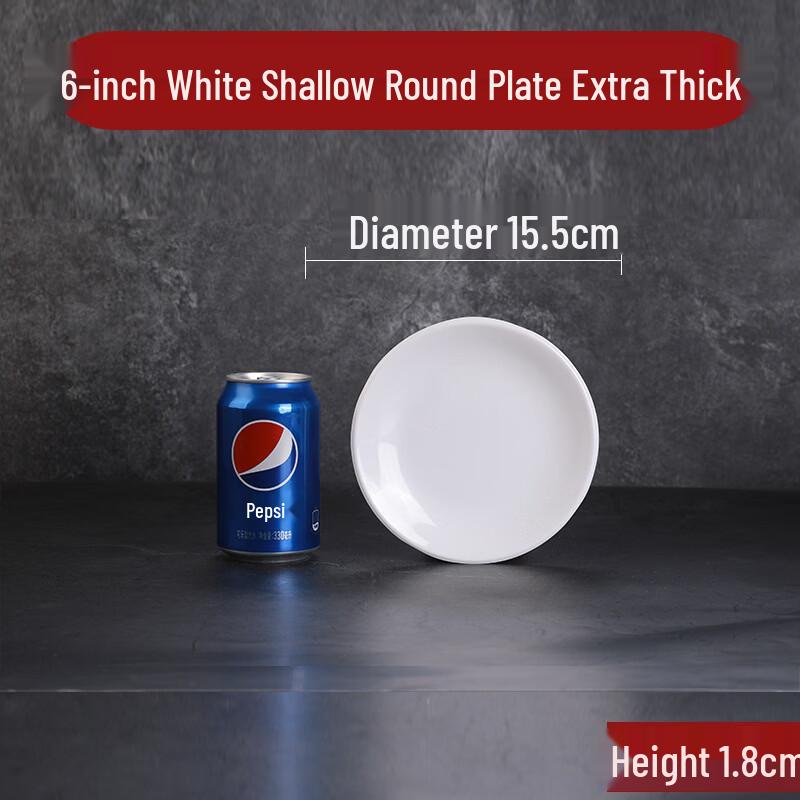 Round Melamine Dinner Plate