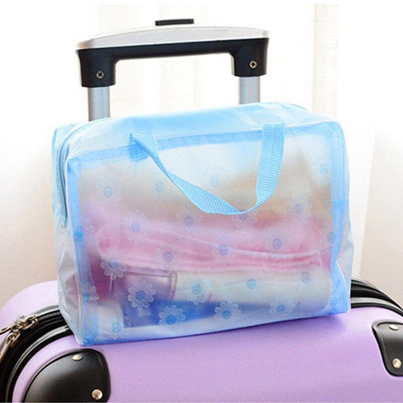 Trousse de Maquillage Imperméable pour Femme Rangement Cosmétique de Voyage Sacs de Toilette de Bain Trousse de Lavage