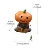 Funny Halloween Pumpkin Head Resin Figurine Outdoor Courtyard Flowerpot Balcony Decoration Home Atmosphere Ornaments