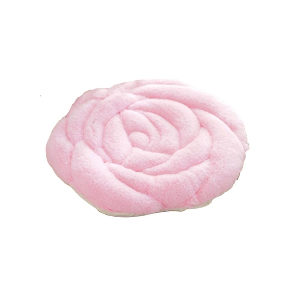 Quilted Seat Cushion Thickened Tatami Sofa Cushion Home Decoration Rose Shaped Chair Cushion  Floor
