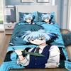 Anime Assassination Classroom Bettbezug Kissenbezug Bettwäsche-Set für Kinder Mädchen Jungen Schlafzimmer Geschenk Einzel Doppel Groß