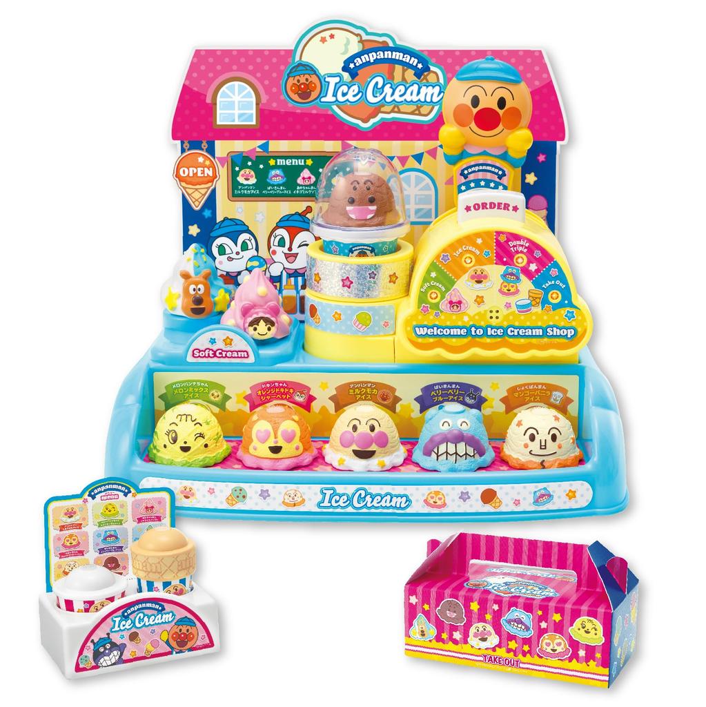JOYPALETTE Spinning Melody Stage Favorite Ice Cream Shop SP Anpanman's