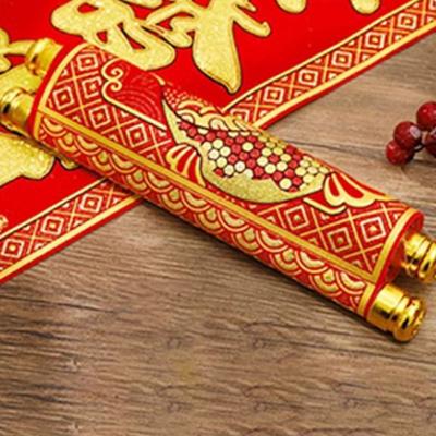 Flocking Chinese New Year Couplet Traditional Blessing New Year Scrolls Couplets Festival Spring Festival Supplies