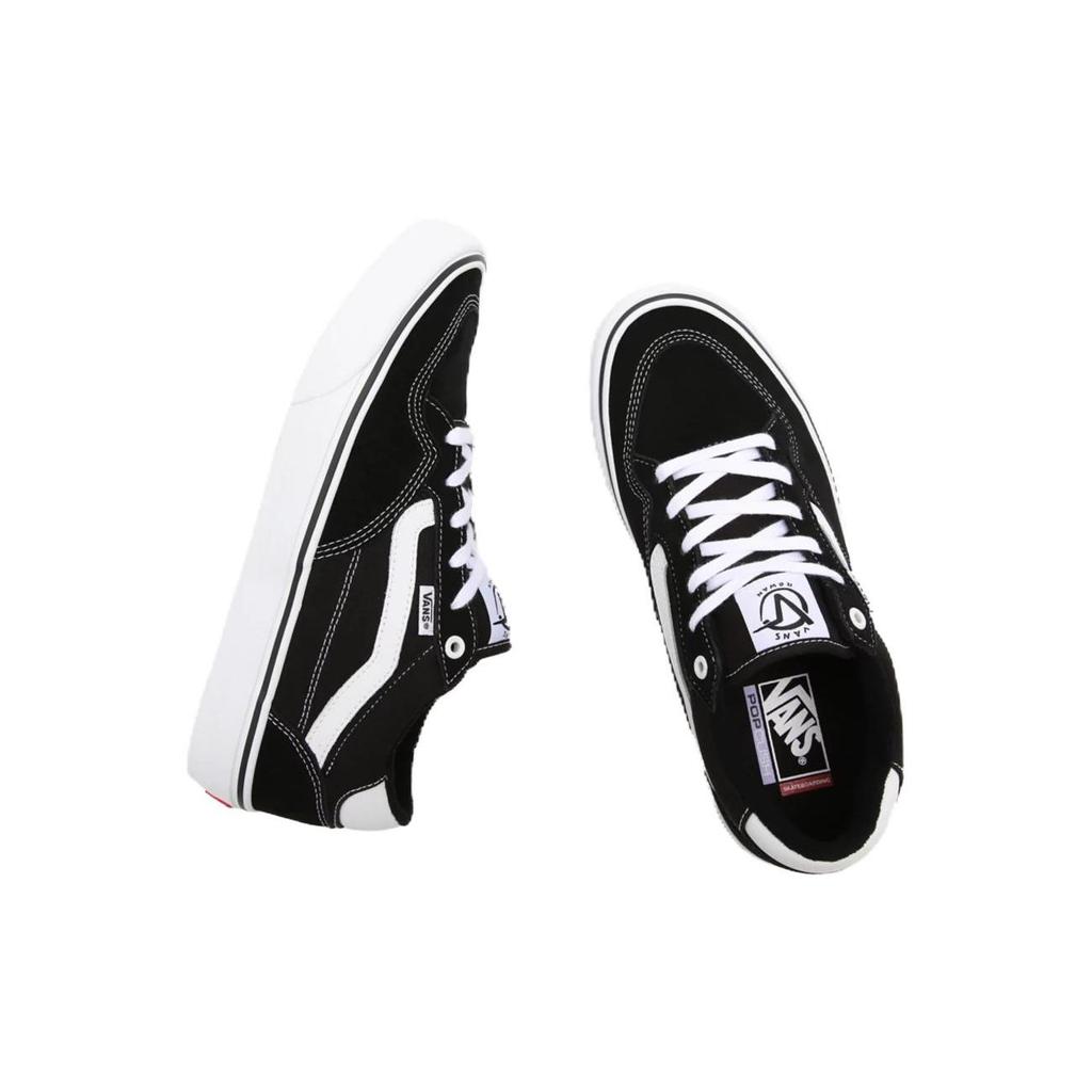Vans Rowan Pohodlné nízké skate boty Unisex tenisky Černé VN0A5JIC6BT