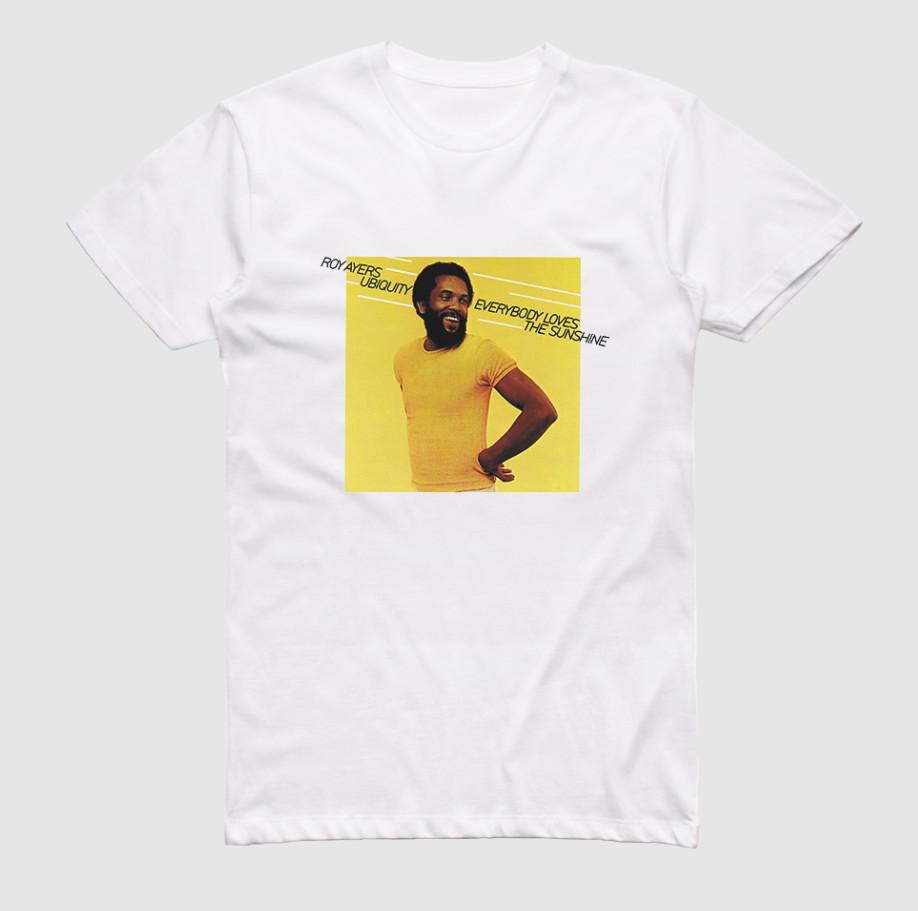 

Roy Ayers Ubiquity Everybody Loves The Sunshine Album Cover T-shirt size S-5XL Unisex T-Shirt S