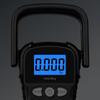 Digital Hanging Scale With LCD Readout, Handheld Weighing Tool, Metal S Hook, Wide Grip and Carry Handle for Outdoor Fishing Use, Black